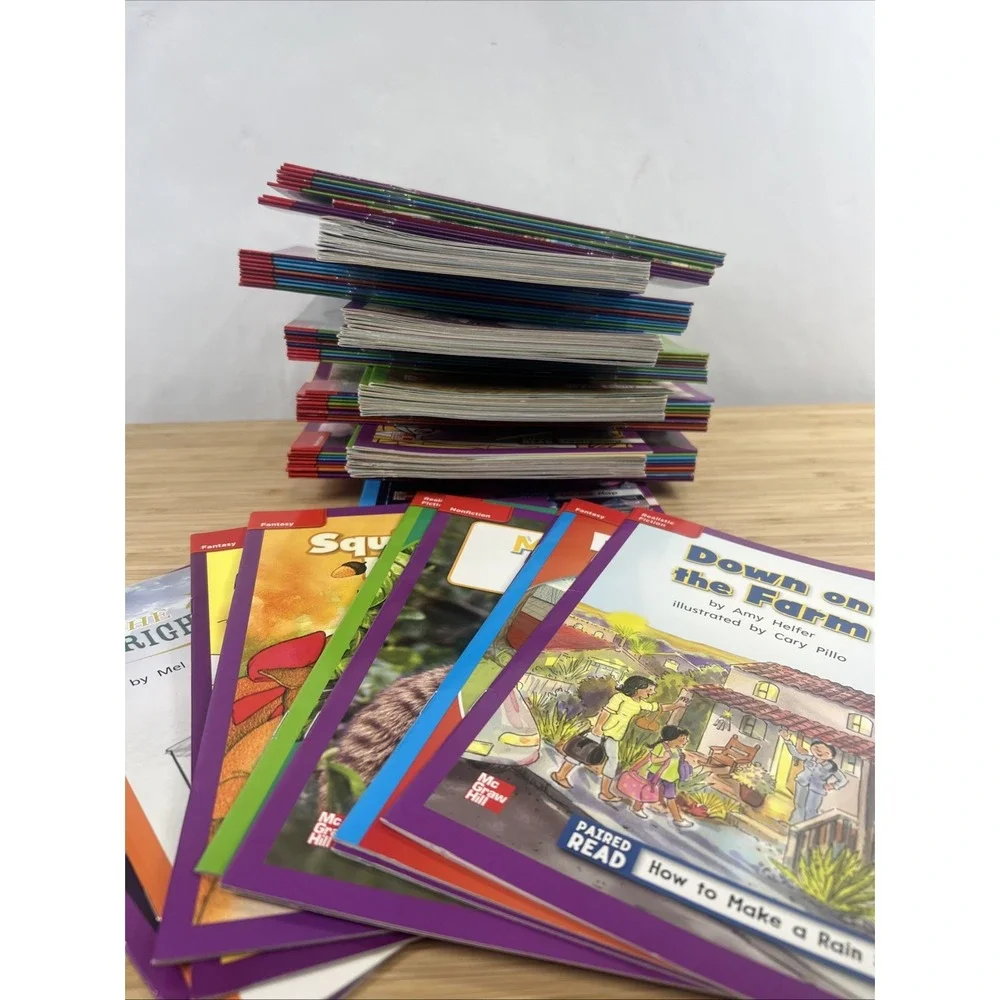 Lot of 109 Grade 1 McGraw-Hill Read to Achieve Paired‎ Readers NEW Homeschool